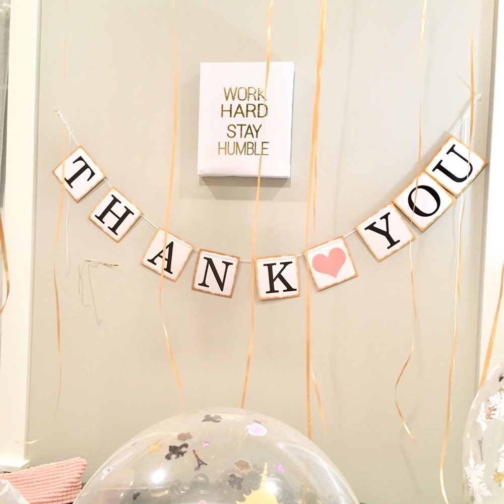 Thank you note 💛⭐️✨⭐️✨⭐️to all my buyers 💛🤩